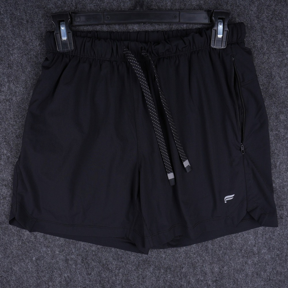 Fabletics Athletic Shorts Mens Black Excellent Zipper Pocket Mesh Liner